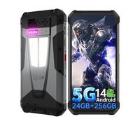 8849 Tank 4 Rugged Smartphone 5G, Android 14 Teléfono Movil Resistente con Proyector, 6,78" Pantalla AMOLED Teléfono Móvil 512GB, 24 GB de RAM/Luz de Camping de 1200 Lúmenes/OTG/11600 mAh (66 W)/GPS