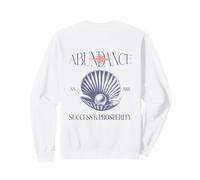 888 Ángel Numero Abundancia Éxito & Prosperidad Volver Gráfico Sudadera