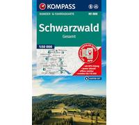 888 schwarzwald gesamt-set 4 cartes: inklusive Karte zur offline Verwendung in der KOMPASS-App. Fahrradfahren.
