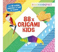 88x origami kids - Regenboogpret: met 88 vrolijke papiertjes om zelf te vouwen (333 Origami)