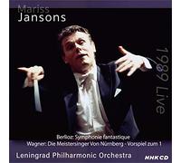レニングラード・フィル89年来日ライヴ ベルリオーズ : 幻想交響曲、ワーグナー、シベリウス / マリス・ヤンソンス (Berlioz : Symphonie fantastique, Wagner, Sibelius / Mariss Jansons, Leningrad Philharmonic Orchestra) [CD] [国内プレス] [日本語帯・解説付き] [Live]