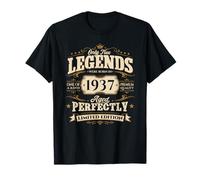 89 Cumpleaños Hombre Regalo Vintage Año 1937 Camiseta
