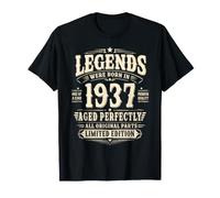 89 Cumpleaños Hombre Regalo Vintage Año 1937 Camiseta