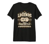 89 Cumpleaños Hombre Regalo Vintage Año 1937 Camiseta Premium