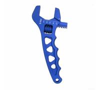 89 - Llave inglesa ajustable de aluminio para accesorios antideslizantes, junta de tubo de aceite en pulgadas con 3an-16an fácil de usar, fácil de manguera, 6 (azul)