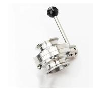 89 mm OD 304 Stainless Steel Valve 106mm Ferrule OD Valve YZWRWRMKTB