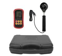 8909 Probador de velocidad del viento de alta precisión Anemómetro digital manual para navegación, pesca, senderismo