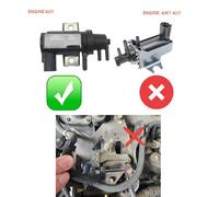 8982399350 for el convertidor de control de presión de turbo DMAX MUX, válvula solenoide de vacío EGR