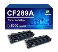 89A CF289A Cartucho De Tóner (con Chip) Compatible para HP M507 M507x M507n M507dn M507dng MFP M528 M528z M528c M528f M528dn, 5000 Páginas,89A-2 Pack