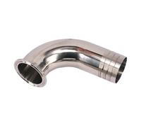 89mm Hose Barbed 3.5" Tri Clamp Ferrule 304 Stainless Steel Elbow Fittings Adapters PIUHRKLEVD