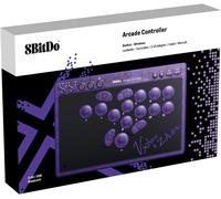 8Bitdo Arcade Controller Purple Edition Bluetooth 2.4G USB Para Switch