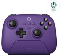 8BITDO Control Inalámbrico Ultimate Con Base Y Joysticks Hall Effect Púrpura PC