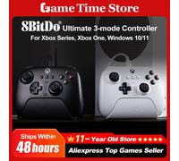 8Bitdo Ultimate 3-Mode Controller, Hall Effect Joysticks, Pro Back Buttons, Wired Only for Xbox Series X|S & Xbox One, Compatibility with Apple, Windows & Android, Officially Licensed (Jade)