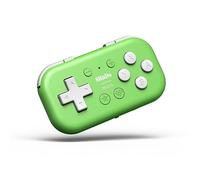 8Bitdo Micro Bluetooth Gamepad Pocket-sized Mini Controller for Switch, Android, and Raspberry Pi, Support Keyboard Mode (Green)