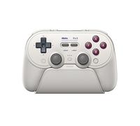 8BitDo Pro 3 Gamepad Wireless Controller for Windows for TMR Joysticks Swappable Buttons White