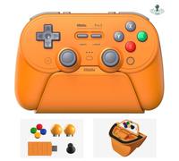 8Bitdo Pro 3 Mando Bluetooth para Switch/Switch 2/PC/Apple - Joysticks TMR | Botones Traseros Pro y R4/L4 Programables, Gatillos Hall/Táctiles, Botones ABXY Intercambiables, para Windows,SteamOS,Android
