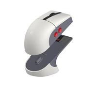 8Bitdo Ratón retro R8 con base de carga - Edición N | PAW 3395 Sensor óptico DPI 26K, frecuencia de sondeo 4K, botones programables, microinterruptores Kailh Sword GM X
