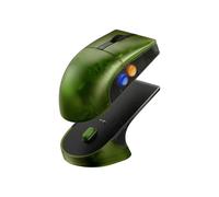 8Bitdo Ratón retro R8 con base de carga, sensor óptico PAW 3395 DPI 26K, tasa de sondeo 4K, botones programables, microinterruptores Kailh Sword GM X, ambidiestro, edición Xbox (con licencia oficial)