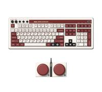 8Bitdo Retro 108 Mechanical Keyboard with 108 Keys and Integrated Numpad, Blueto