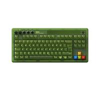 8Bitdo Retro 87 Teclado mecánico RGB retroiluminado inalámbrico Bluetooth Gaming Keyboard/2.4G/USB-C Hot Swap para Windows y Android, Xbox Edition, ISO alemán