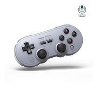 8BitDo SN30 Pro Bluetooth Controller, Hall Effect Joystick Update, Compatible with Switch, PC, macOS, Android, Steam Deck & Raspberry Pi (Gray)