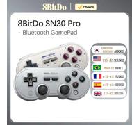 8Bitdo SN30 Pro Gamepad Bluetooth para Nintendo Switch 2 controlador de juego inalámbrico Joystick para NS MacOS Android Steam Raspberry Pi Gary