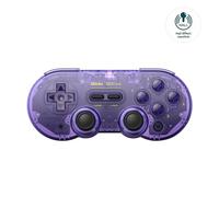 8Bitdo SN30 Pro Mando Bluetooth, Joystick con efecto Hall (Púrpura) | Compatible con Switch 2, Switch, Apple, Windows, Steam Deck, Android y Raspberry Pi