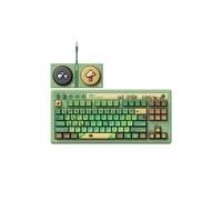 8Bitdo Teclado Mecánico Retro87 Forest Wonderland BLE 2.4G USB-C Inalámbrico y con Cable con 8 Efectos de Iluminación RGB