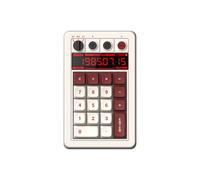 8BitDo Teclado numérico mecánico retro de 18 teclas, compatible con teclado numérico de PC y modo de calculadora estándar, intercambiable en caliente, botón de acceso directo de calculadora de PC,