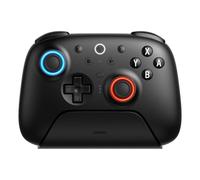 8Bitdo Ultimate 2 Bluetooth Controller for Switch & Windows PC, Switch Pro Controller with TMR Joysticks, Switchable Hall Effect/Tactile Triggers, Vibration and Motion Control, RGB Fire Ring, Black