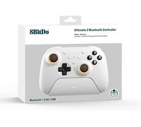 8BitDo Ultimate 2 Bluetooth - Switch 1 Y 2 / PC Windows - Edición Blanca