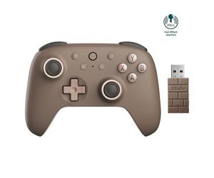 8Bitdo Ultimate 2C Mando Inalámbrico para PC con Windows y Android, Frecuencia Sondeo 1000 Hz, Joysticks Efecto Hall y Gatillos Hall, Parachoques L4/R4 Reasignables, Función Turbo (Brownie)
