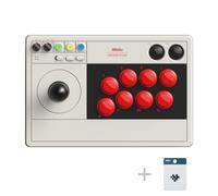 Joystick 8Bitdo Arcade Stick 80FE inalámbrico Bluetooth y USB multicompatible