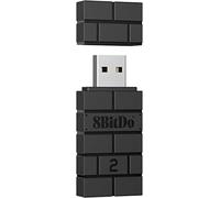 8BitDo USB Wireless Adapter 2, Adaptador Bluetooth para Sistema Switch/2, Windows 10, PS Classic, Android, Raspberry Pi, Retrofreak, Compatible con Xbox Series, JoyCon, Switch Pro, PS5/4/3 Controlador