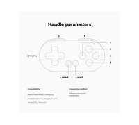 8BitDo Zero 2 Mando de Juegos Inalámbrico para Windows para Android MacOS NS OLED para Android TV A