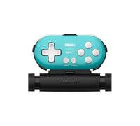 8Bitdo Zero 2 - Mini controlador Bluetooth Gamepad con clip móvil para Switch, Windows, Android (edición turquesa)