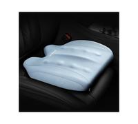 (8CM-Azul) Cojín elevador de asiento de coche de 5CM/8CM de grosor, de espuma viscoelástica suave, adecuado