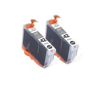 8Color CLI42 El Cartucho de Tinta Compatible con Chip Funciona con Modelos CLI42 se Adapta a impresoras PRO100 100S y Dispositivos similares(2PCS C-42 GY)