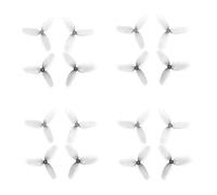 (8CW + 8CCW) forHQProp 45mmx3 Gris-Poly Carbonate-1.5mm Eje 45MM hélice for Micro Whoop Dron de Carreras con visión en Primera Persona Piezas