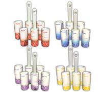 8er Set Rodillo Quitapelusas Incl. 16 de Recambio Hilas Eliminador Pelo Animales