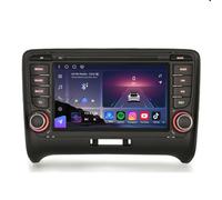 8GB 128GB Android 14 Qualcomm 8 Core Radio Coche Carplay para Audi TT MK2 Estéreo de Automóvil Bluetooth 5.1 Android Auto DSP A2DP SWC WiFi Canbus Navegador GPS Pantalla táctil IPS