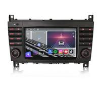 8GB 128GB Android 14 Qualcomm Radio Coche con Pantalla Táctil Estéreo para Mercedes Benz Clase C W203 S203 CL203 Clase CLC Clase G W463 Bluetooth 5.1 CarPlay Android Auto DSP A2DP SWC WiFi Canbus