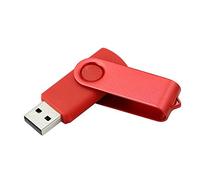 8GB Girar 3.0 Unidad Flash USB Pen Drive Almacenamiento de Datos Unidad de Memoria USB Memory Stick Unidad USB Stick USB 3.0 Unidad Flash USB - Rojo