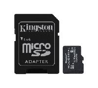 Kingston Industrial 8GB CL10 - Tarjeta MicroSD + Adaptador