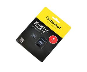 8GB Tarjeta de Memoria Compatible con Aiwa FP-24RD, microSDHC, Clase 10, HighSpeed, con Adaptador SD