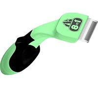 8in1 Coat DeShedder S - Cepillo de pelaje para perros pequeños, pelo corto y largo, cepillo para eliminar la capa interior, color verde