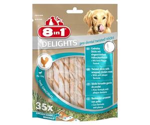 8in1 Delights Pro Dental Twisted Sticks 35 Stück
