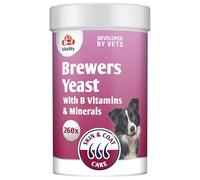 8in1 Pastillas de levadura de Cerveza: combinación única de vitaminas para Todos los Perros, apoya el Cuidado de la Piel y el Pelaje, 1 Lata (260 Comprimidos)