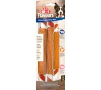 8in1 Triple Sabor Mega Ribs Grandes palitos para Masticar para Perros - 140 g (2 Piezas)