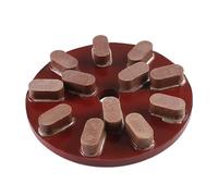 8Inch Diamonds Resin Grinding Plate Polishing Disc for Marble Ceramic Stone with 500#/1500# Grit Abrasive Pad for Marble